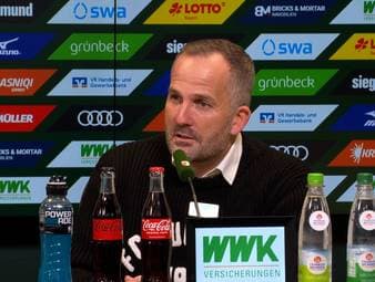 Augsburg-Trainer Manuel Baum äußert sich zu seiner Zukunft und einer möglichen Weiterbeschäftigung bei den Fuggerstädtern. 
