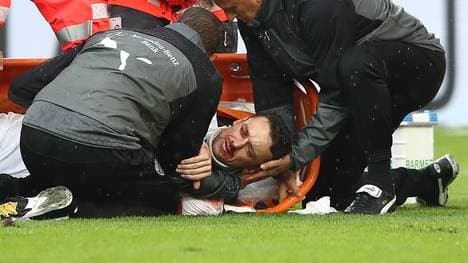 Christian Gentner zog sich gegen Wolfsburg eine schwere Kopfverletzung zu