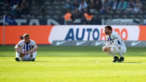 Hertha BSC stand als erster Bundesliga-Absteiger fest