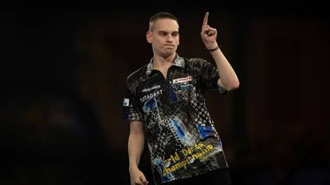 Ricardo Pietreczko im Alexandra Palace