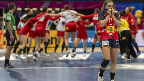 Spaniens Jennifer Maria Gutierrez kann es nicht fassen