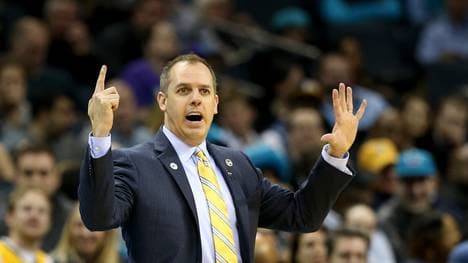 Frank Vogel scheiterte mit den Indiana Pacers in den Playoffs an den Toronto Raptors