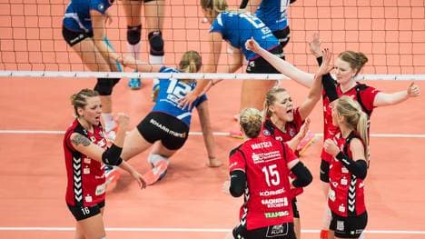 Dresdner SC besiegt Allianz MTV Stuttgart im DVV-Pokalfinale