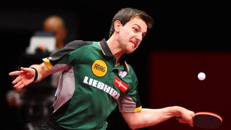 Timo Boll spielt für Borussia Düsseldorf in der Bundesliga