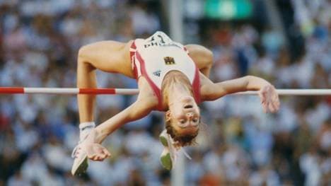 Heike Henkel 1991 in Tokio