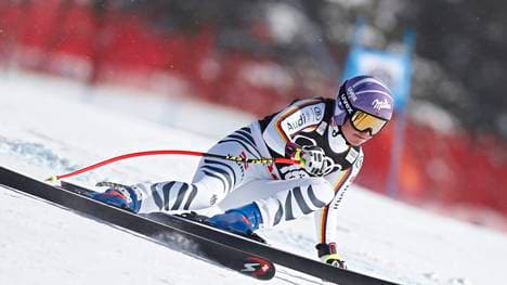 Viktoria Rebensburg belegte den zweiten Platz im Super-G.