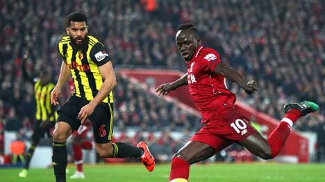 Sadio Mane war mit zwei Toren gegen den FC Watford der Mann des Abends