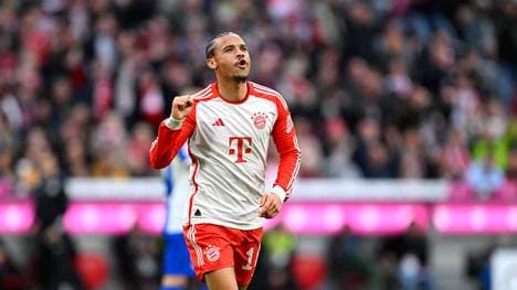 Leroy Sané ist derzeit in bestechender Form beim FC Bayern