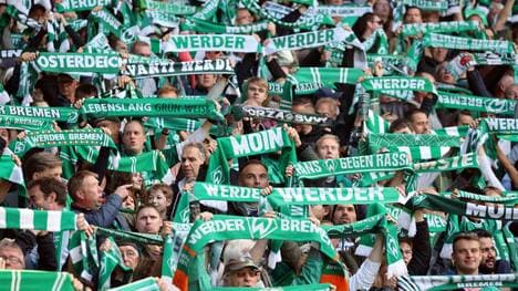 Anhänger des Bundesligisten Werder Bremen