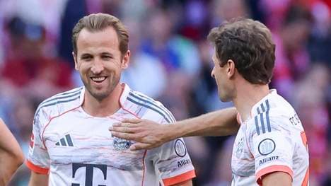 Harry Kane erzielte den Führungstreffer für den FC Bayern 