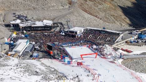 In Sölden lag zum Saisonauftakt kaum Schnee