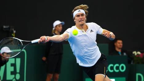 Alexander Zverev trifft mit dem Davis-Cup-Team auf Spanien