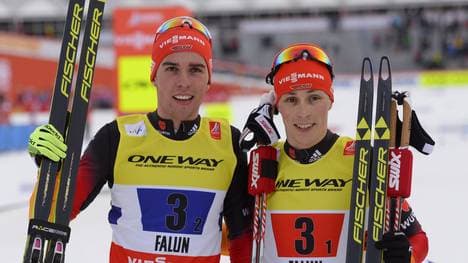 Für die deutschen Kombinierer war es die vierte Medaille im vierten Wettbewerb