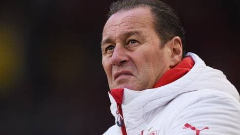 Huub Stevens ist Trainer des VfB Suttgart