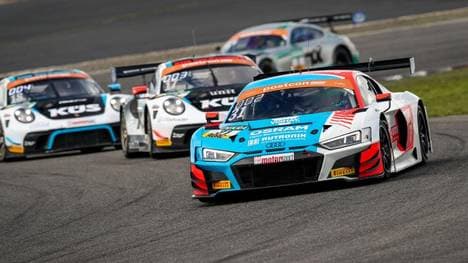 Kelvin van der Linde (im Bild) und Patric Niederhauser gewinnen das ADAC GT Masters