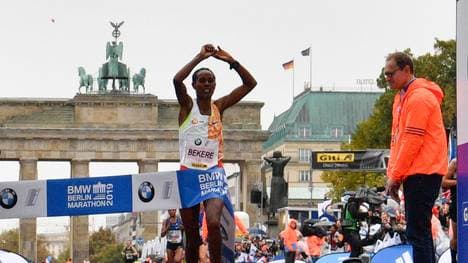 Ashete Bekere hat den Berlin Marathon gewonnen