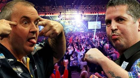 Phil "The Power" Taylor gegen Gary "The Flying Scotsman" Anderson