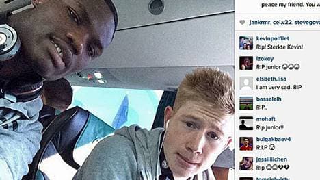 Kevin De Bruyne trauert bei Instagram um seinen Freund (Copyright: Instagram/kalle14)