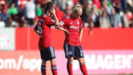 Aus für die Bayern im Viertelfinale. Der VfL Wolfsburg zieht in die Runde der letzten vier Teams ein