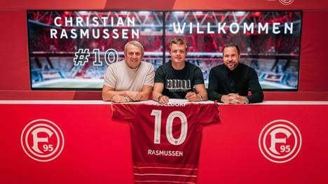 Neu bei der Fortuna: Christian Rasmussen