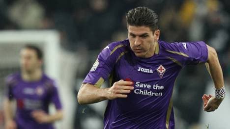 Mario Gomez steht noch bis 2017 beim AC Florenz unter Vertrag