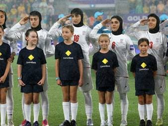 Irans Fußballerinnen setzen politisches Zeichen