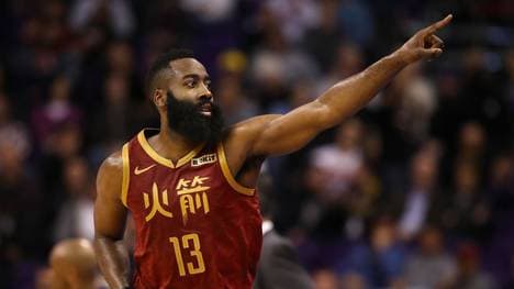 NBA: James Harden und Houston Rockets patzen bei Timberwolves