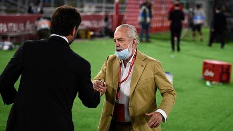 Aurelio De Laurentiis ist vor kurzem an Corona erkrankt