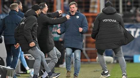 Dieter Hecking jubelt