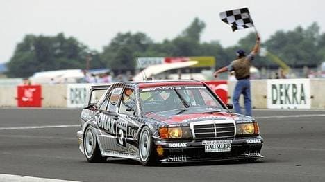 Klaus Ludwig bei seinem Sieg 1992 in Diepholz