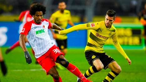 Borussia Dortmund und der FC Augsburg spielten an einem Montag