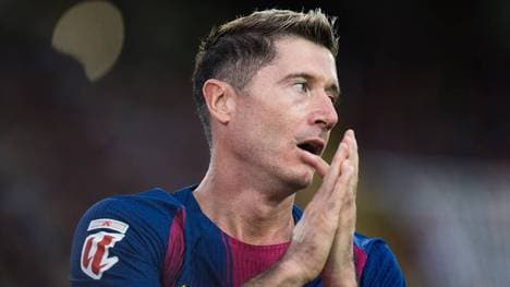Robert Lewandowski fällt lange aus