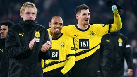 Thomas Meunier (r.) steht steht vor dem Abschied