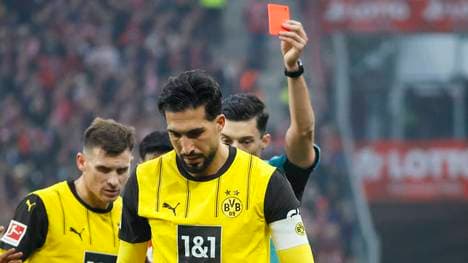 Emre Can flog in Mainz mit glatt Rot vom Platz