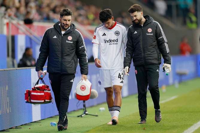 Sorgen um Eintracht-Shootingstar