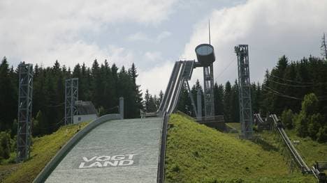 Die Vogtland Arena in Klingenthal