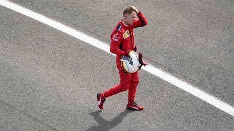 Sebastian Vettel erlebt bei Ferrari eine schwierige letzte Saison
