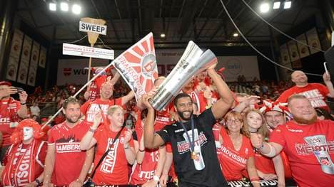 Die Bamberger sicherten sich 2017 den Titel in der BBL