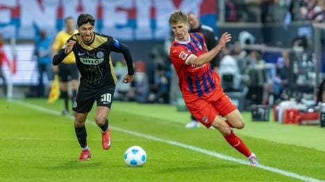 Gelingt Heidenheim (im Bild: Jan Schöppner) der Klassenerhalt?