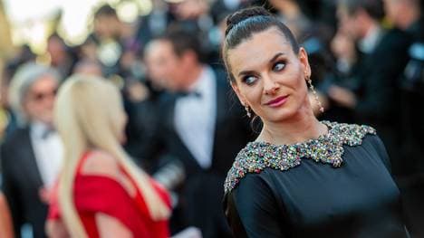 Jelena Issinbajewa bei den Filmfestspielen in Cannes