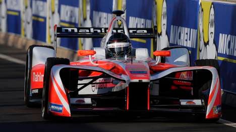 Nick Heidfeld landete auf Rang zwölf