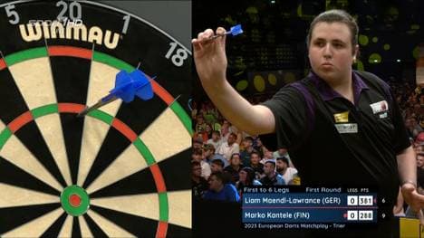 Liam Maendl-Lawrance fiel durch seine langsame Spielweise auf