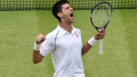 Novak Djokovic gewann das Wimbledon-Finale 2015 gegen Publikumsliebling Roger Federer