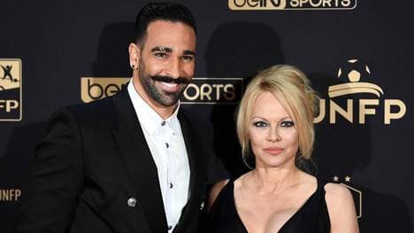 Adil Rami, Pamela Anderson