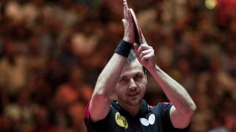 Timo Boll machte sein 400. Spiel für Borussia Düsseldorf