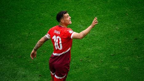 Granit Xhaka wusste gegen Ungarn auf ganzer Linie zu überzeugen