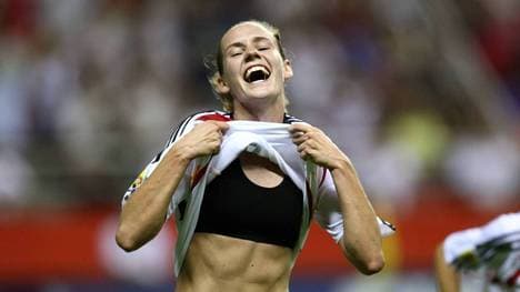 Simone Laudehr lieferte 2007 einen Jubel, der um die Welt ging