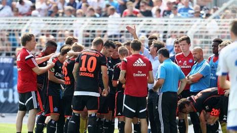 Bruno Labbadia setzte ein Straftraining an