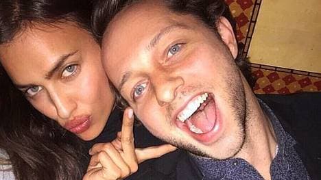 Ein bisschen Spaß muss sein: Irina Shayk und Derek Blasberg.