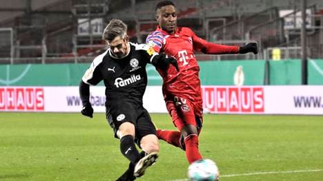 Fin Bartels erzielte gegen die Bayern erst dann Ausgleich und verwandelte dann den entscheidenden Elfmeter